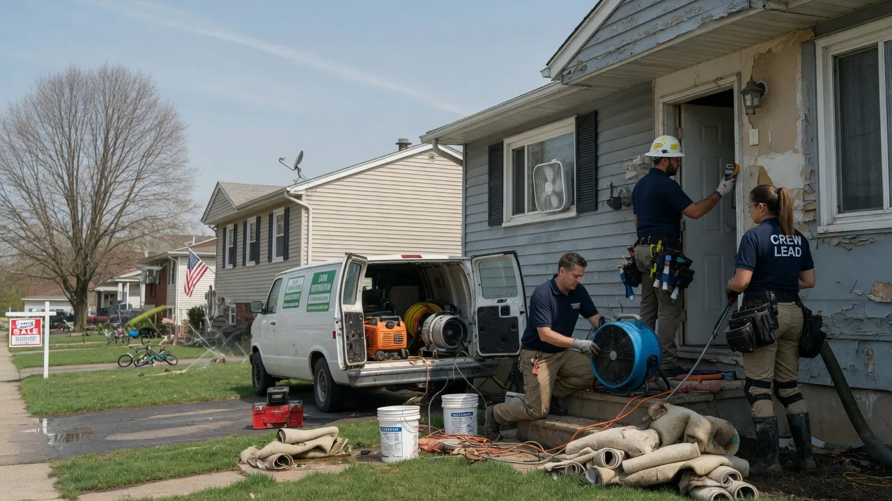 Flood Cleanup in Holyrood, KS near me
