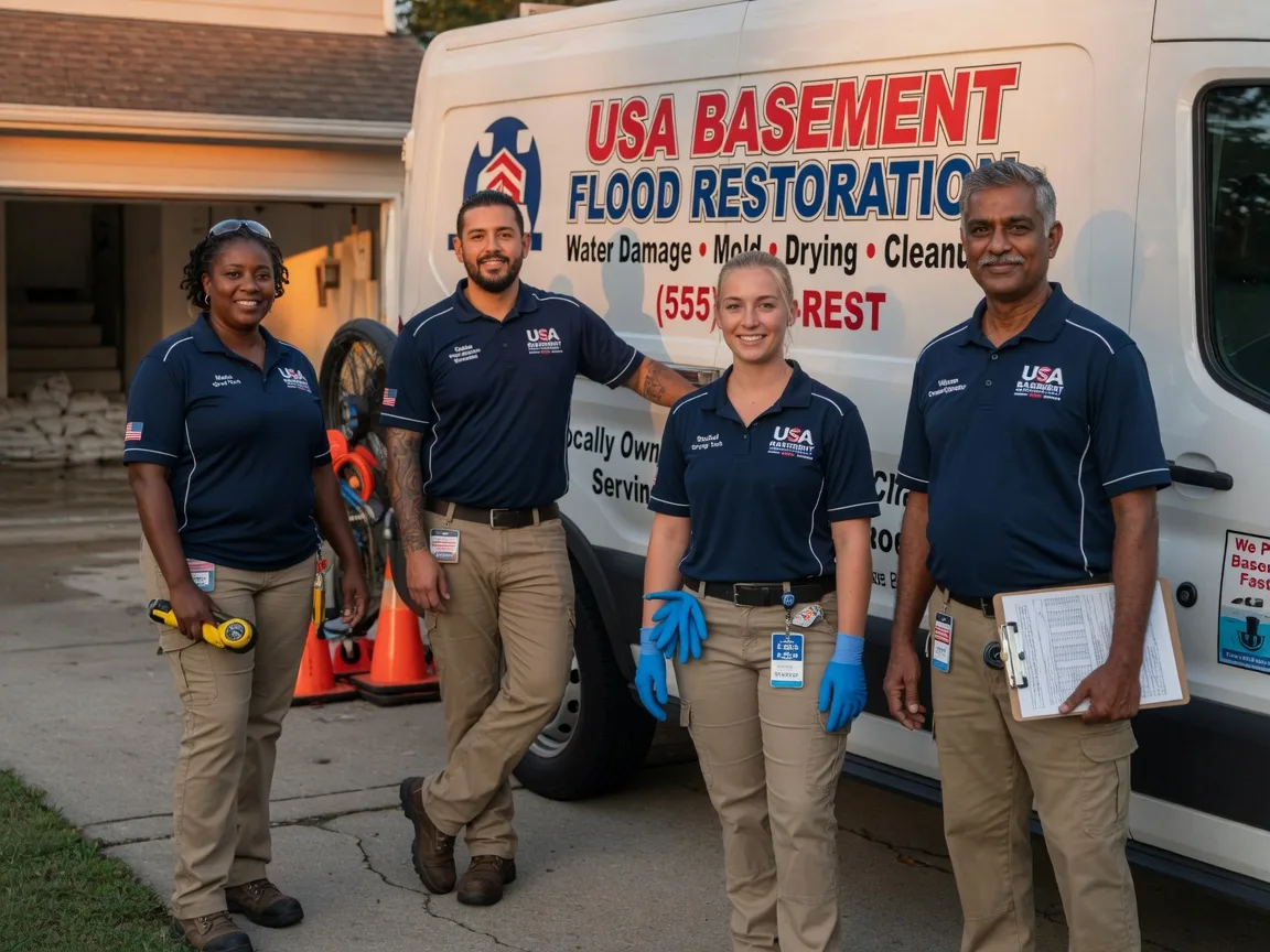 Basement Flood Cleanup company in Holyrood, KS